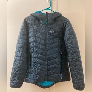 Rab jacket, synthetic insulation jacket